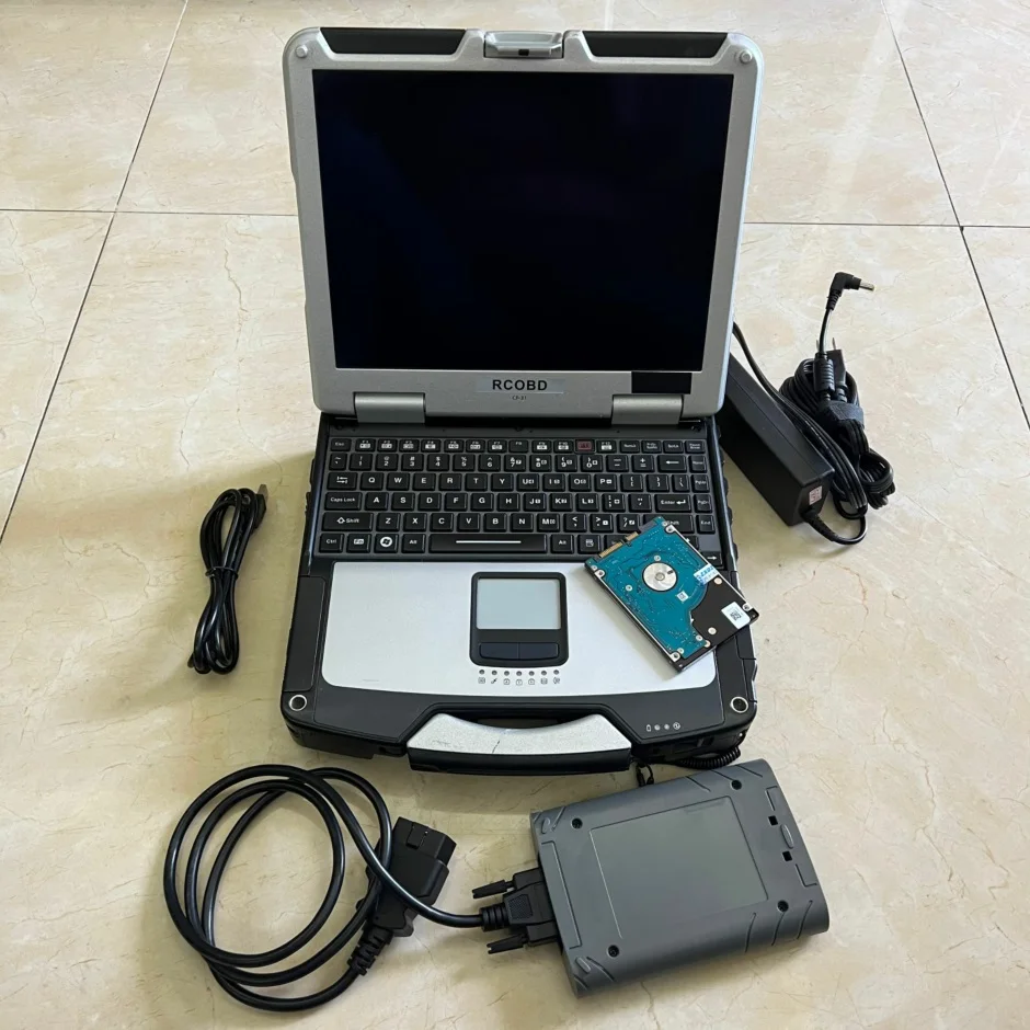 For Toyota OTC IT3 Scanner Diagnostic Tool Techstream Latest Update Global GTS CF31 I5 Laptop CABLES FULL READY TO USE