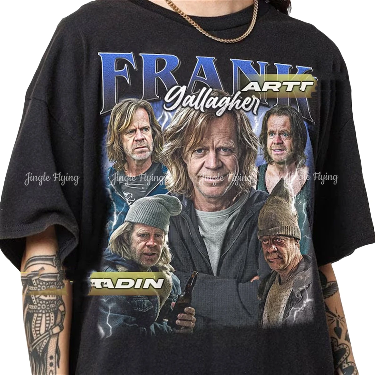 Frank Gallagher Unisex Softstyle T-Shirt Personalized Gift For Women And Man Retro Design Sweatshirt