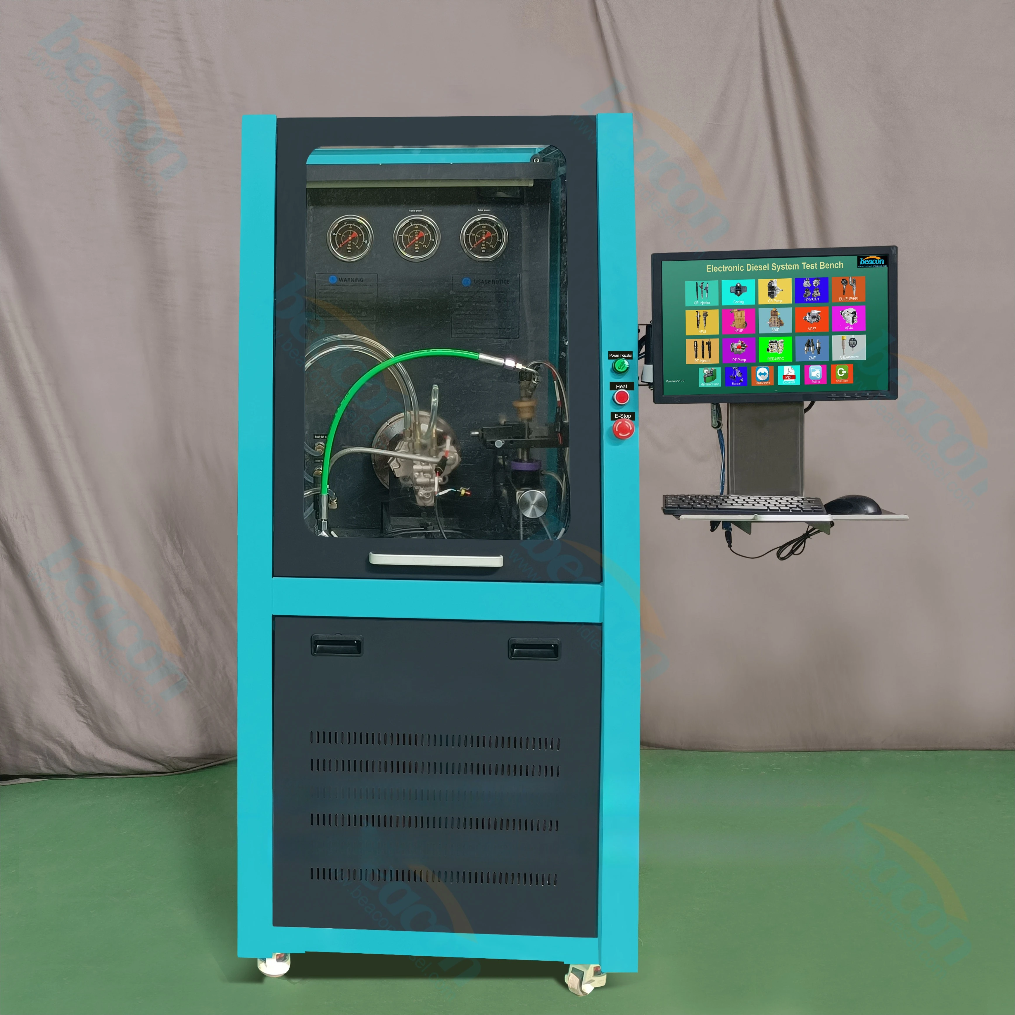 CR1017 CRI CRP EUI EUP HEUI PT Injector Tester Test Bench Common Rail Pump Testing Calibration Machine