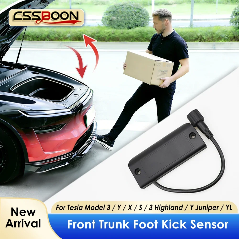 

2026 Frunk Kick Sensor Hands-Free Opening Smart Activation Kit For Tesla Model 3 Y X S Automactic Trigger Sensor Easy Install