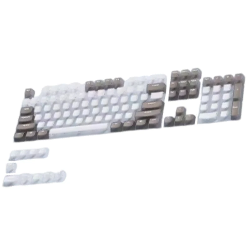 Improved Typing Experience 114 Keycaps Modern Keycaps for Mechanical Keyboards, Suitable for Various Layouts Keycaps Dropship