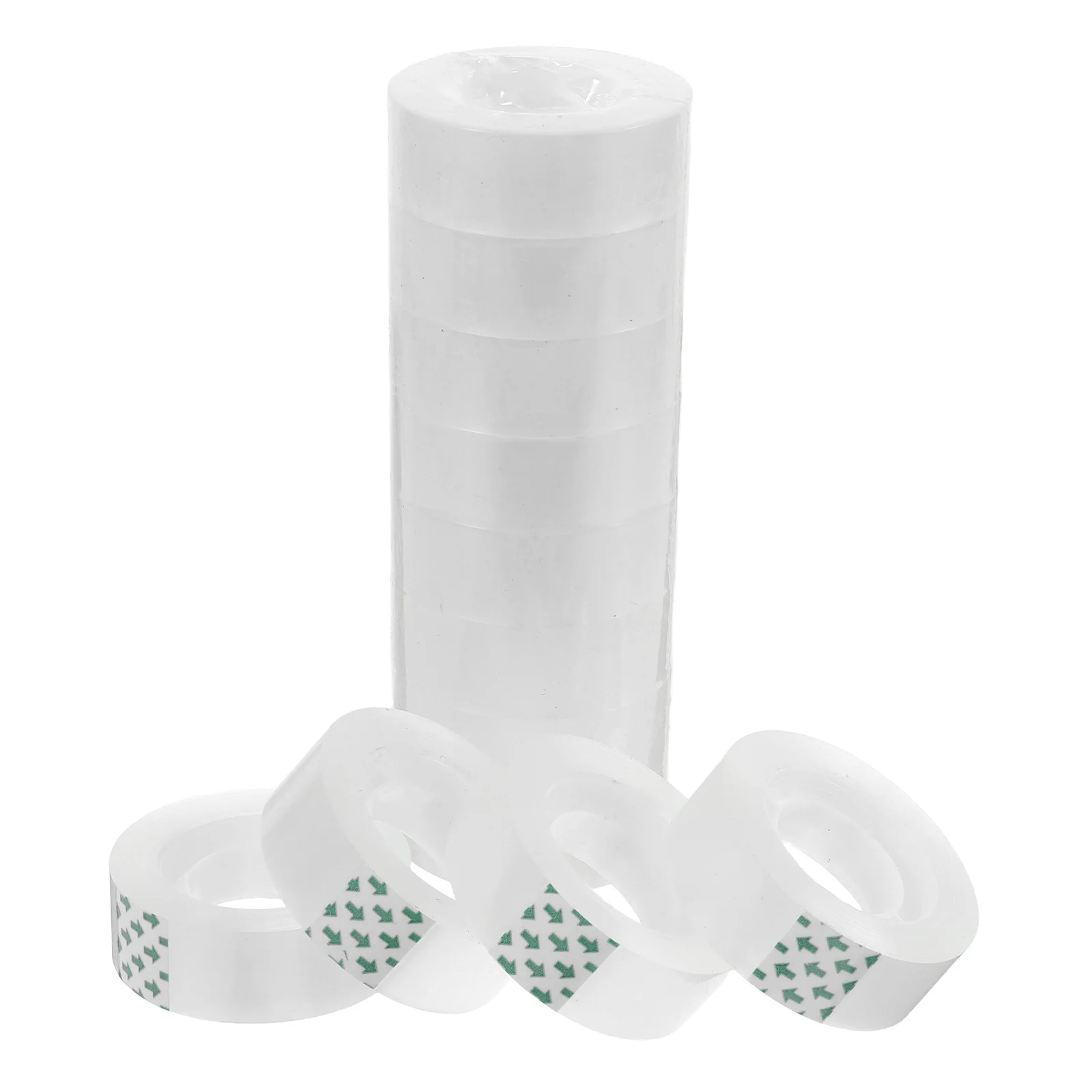 

12pcs Clear Tape 1.8Cmx30M Heavy Duty Transparent For Office School Packaging Sealing Shipping Wrapping Diy Crafts Tape Rolls