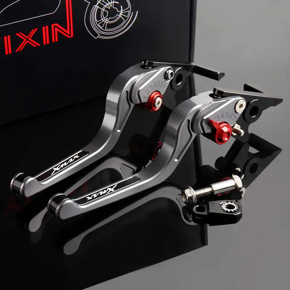 

Мотоциклетные аксессуары для Yamaha XMAX300 20-24, модифицированные тормозные рожки из алюминиевого сплава с парковочным натяжным рулем