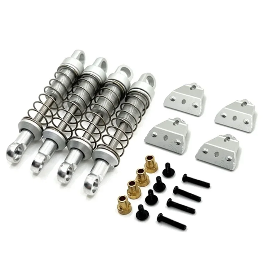 MN78 MN168 Metal Shock Absorbers and Shock Tower Mount 1/12 RC Car Upgrades Parts Accessories