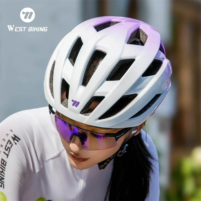 

Велосипедный шлем WEST BIKING, цельнолитые шлемы, разноцветные аэродинамические шлемы, спортивные шлемы с дефлектором для пар