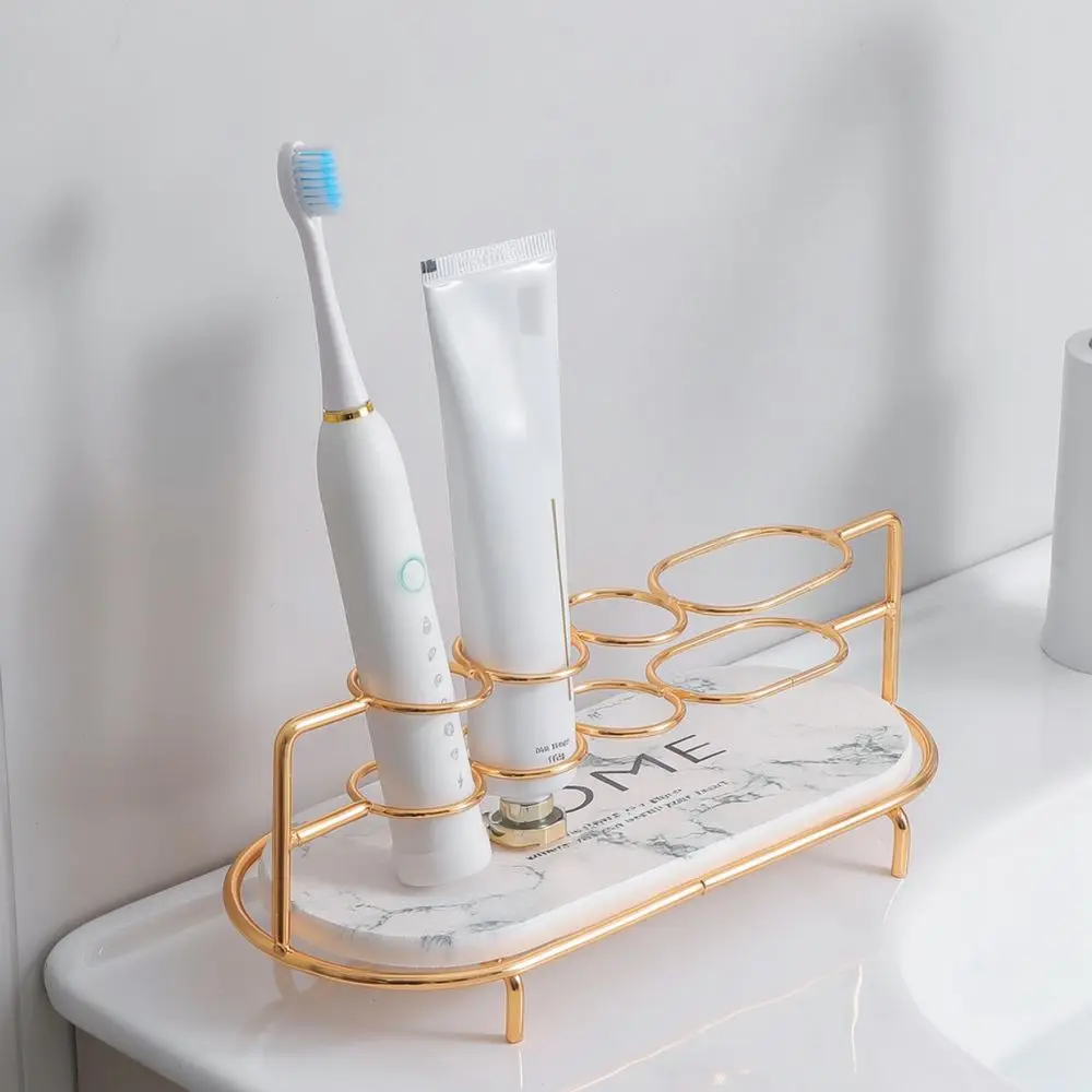 Modern Minimalist Toothbrush Holder Diatomite Drying Tray Bathroom Vanity Organizer Rack For Countertop Storage Needs