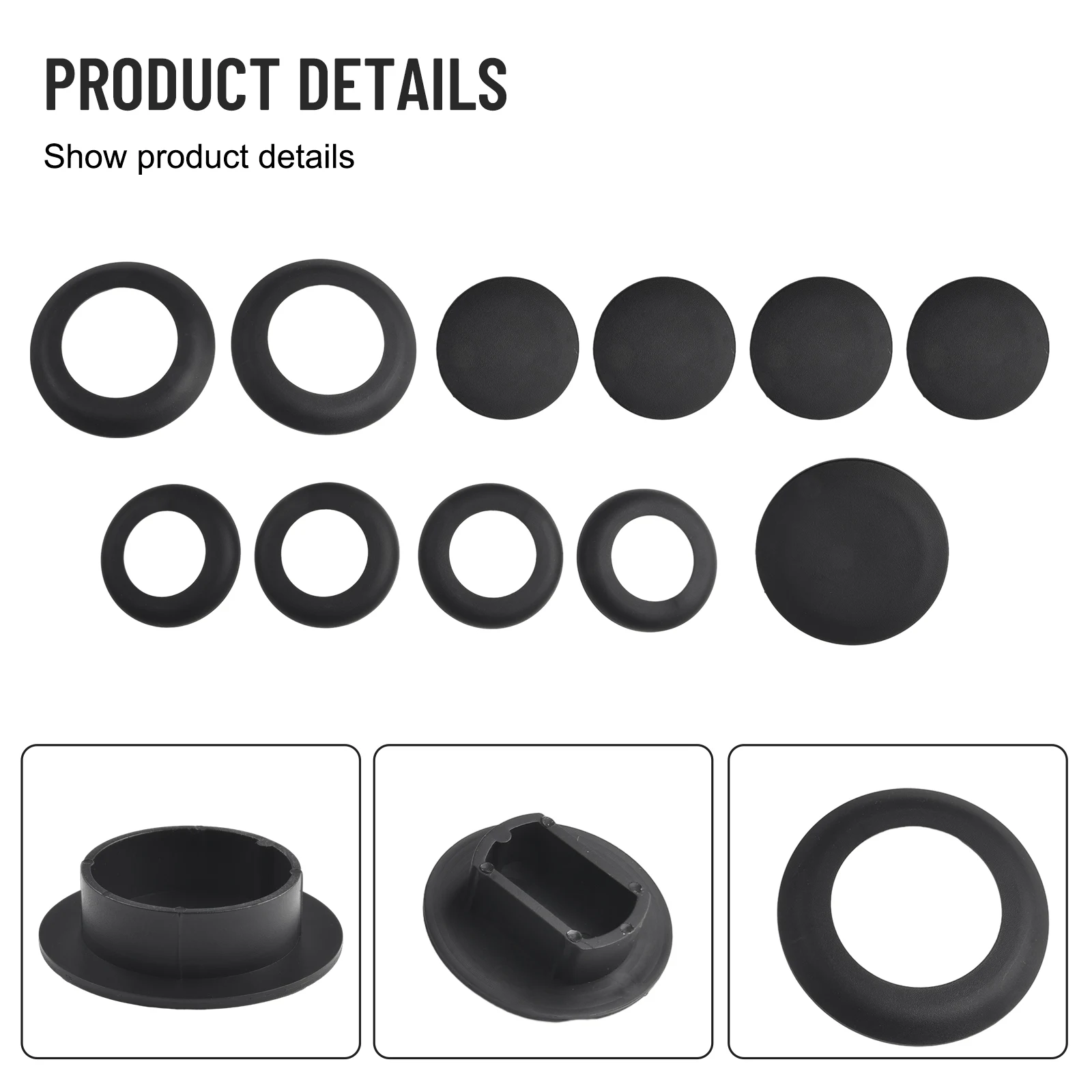 

Улучшите выглядите и функциональность вашего для Ford Super Duty с 5-м колесом, шайбой, комплектом декоративных колец, 5 шт.