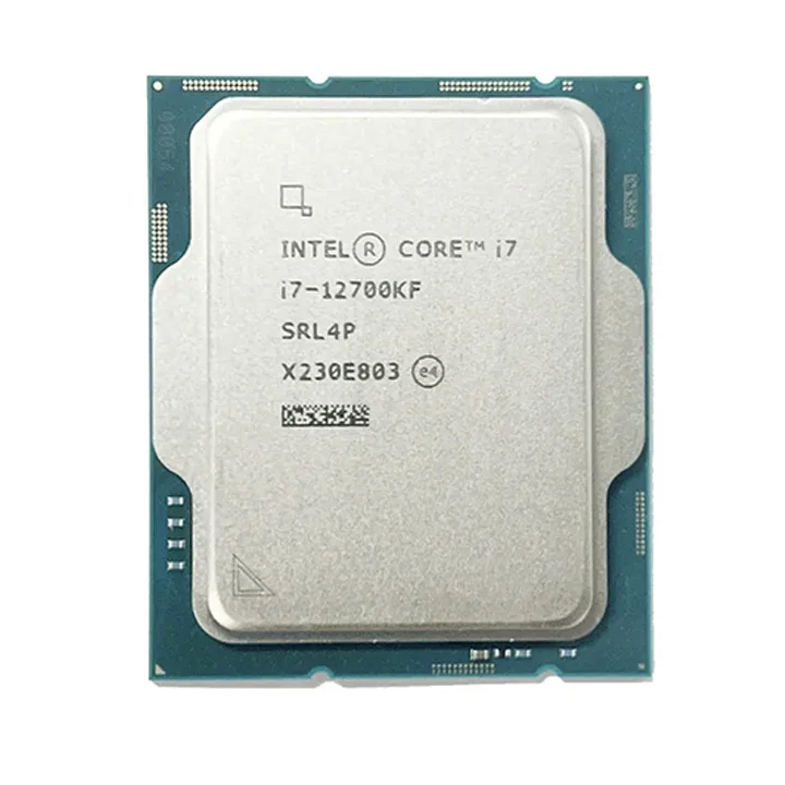 i7 12700KF new CPUs for  Core i7 12700KF 3.6GHz 12-Core 20-Thread 125W LGA 1700 cpu processor No cooler for gaming desktop