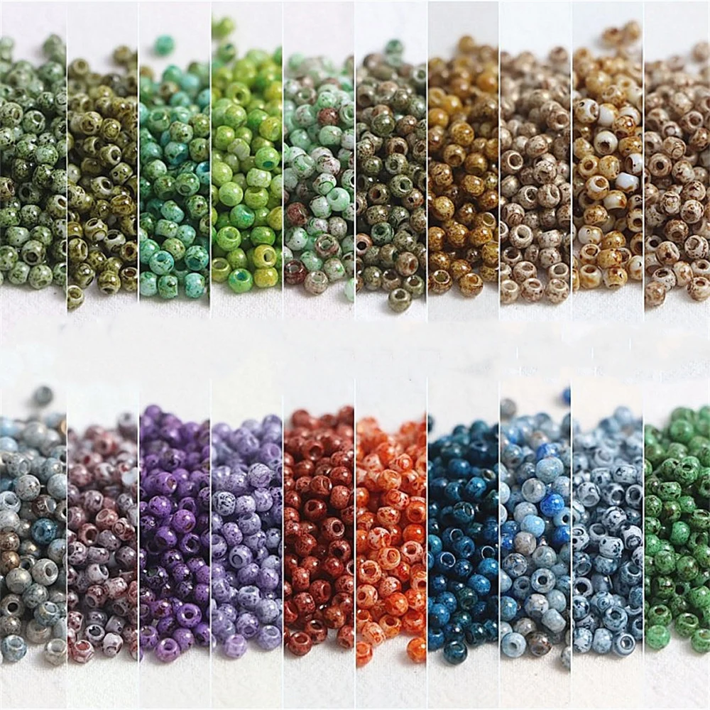 

Cordial Design 2*2MM 250g≈20000Pcs Bohemian Crystal Seed Beads/Hand Made/DIY Czech Glass/Jewelry Findings & Components #19071