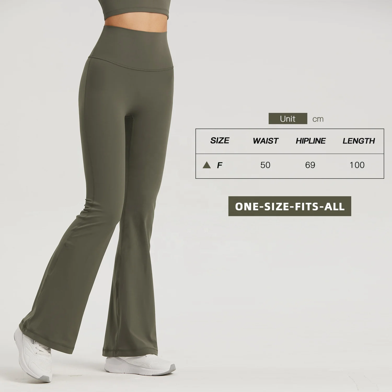 High Waist Flare Leggings Women Free Size Yoga Pants High Waist Wide Leg Pants Women Gym Sports Flared Pant Dance Trousers