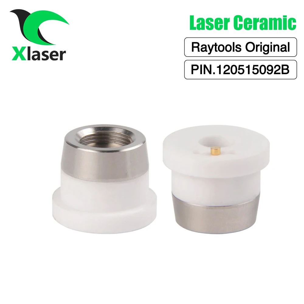 XLaser Raytools BM06K-3D الليزر الأصلي السيراميك D21.4H16.9M11mm حامل فوهة 120515092 B لرأس Raytools BS12K-3D BS20K-3D