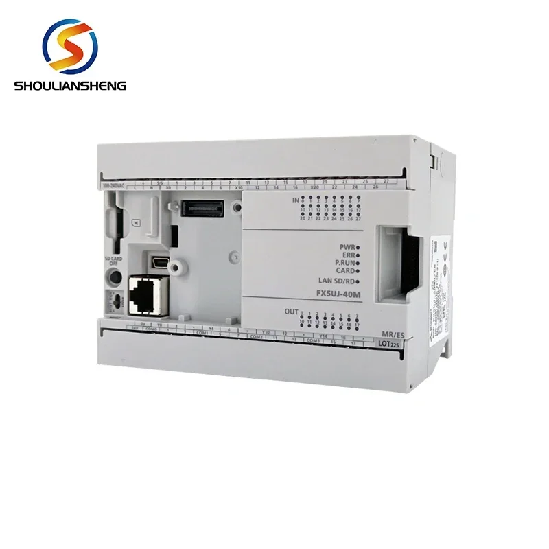 2026High Quality Industrial Automation Plc Pac Dedicated Controllers with FX5UJ-40MR ES-A Plc Logic Programming Controller