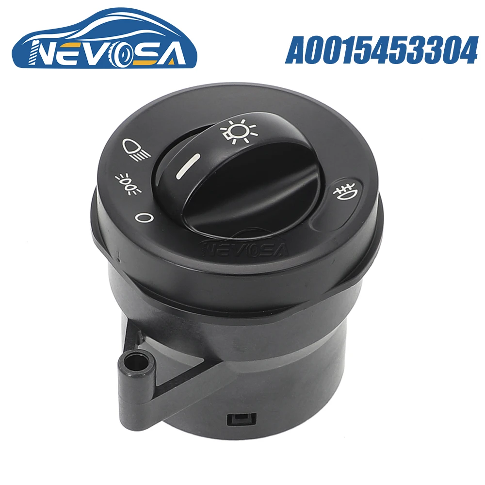 NEVOSA A0015453304 For Mercedes Benz Truck Fog Lamp Light Control Switch HeadLight Knob Button A0015453404 0015453304 Car Parts