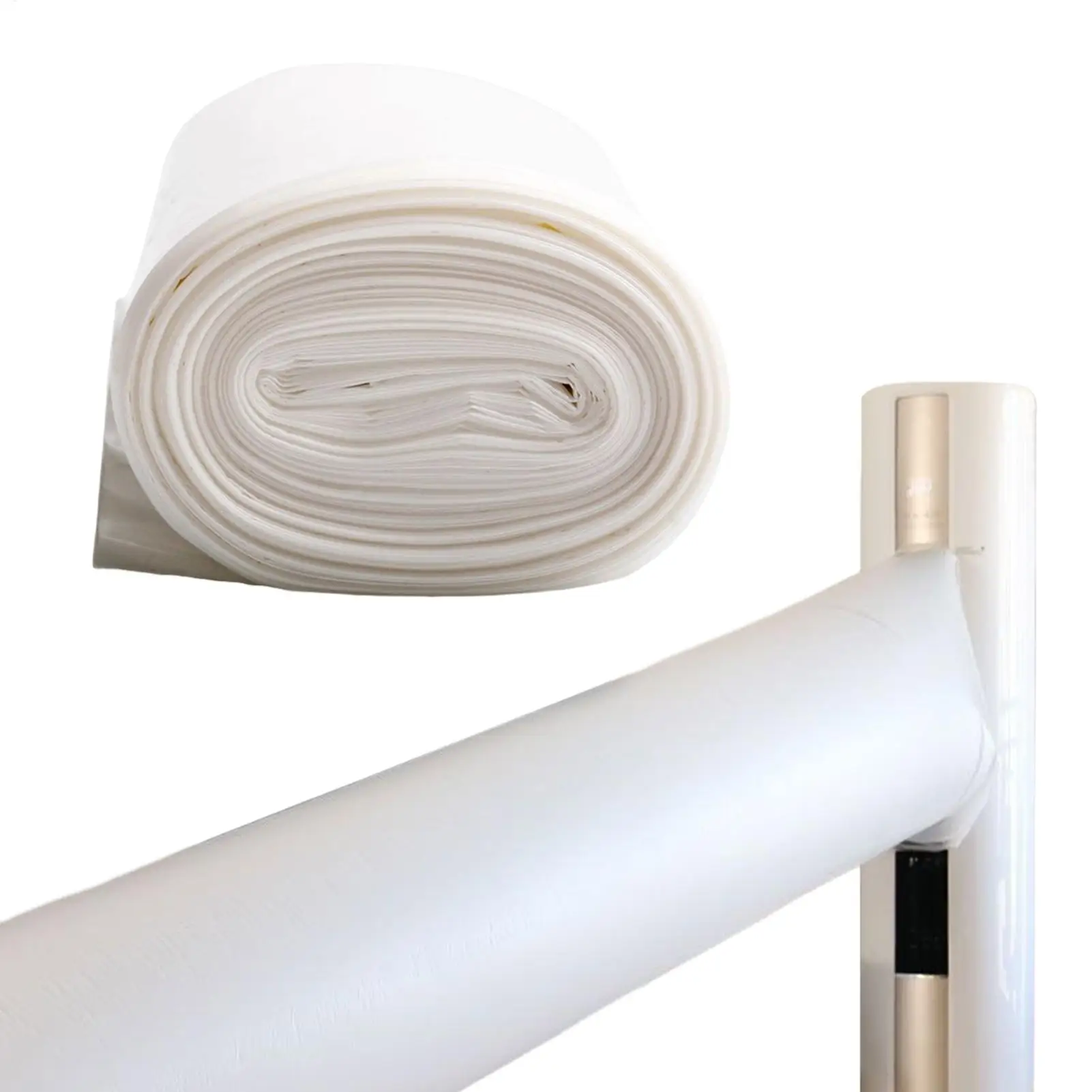 Air Conditioner Guide Bag 52.5ft Cuttable HVAC Parts Air Conditioner Blower Hose Bag for Homeowners Renters Bedroom Nursery Home