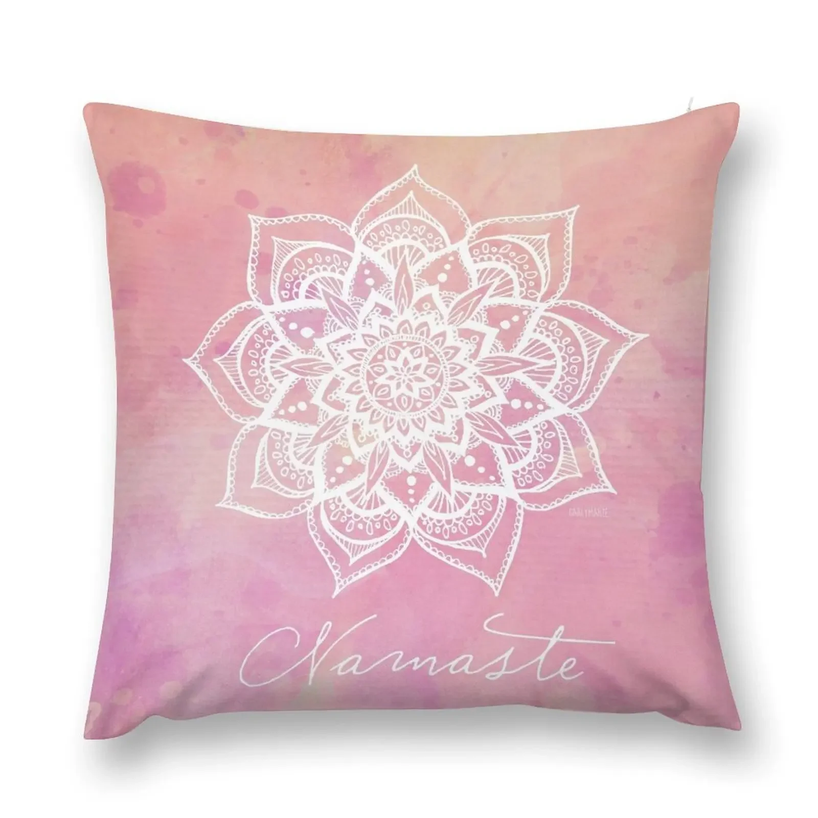 

Namaste - Rose Quartz Throw Pillow christmas ornaments 2025 Bed pillowcases pillow