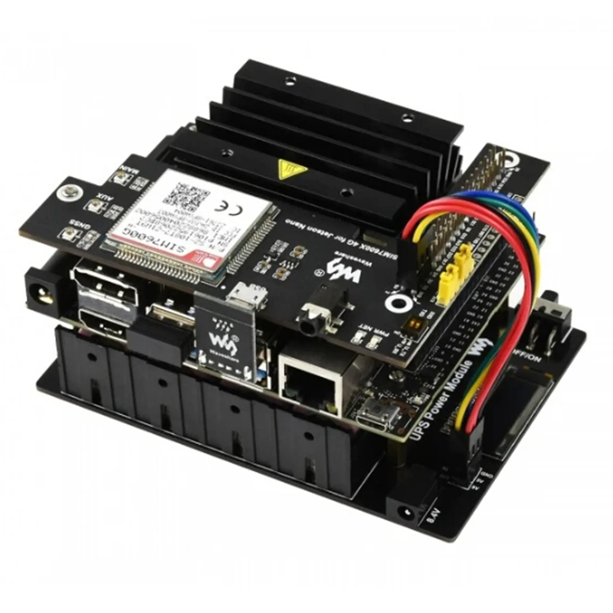 وحدة UPS لإمداد الطاقة غير المنقطعة من Waveshare لإخراج طاقة Jetson Nano Stable 5V #2