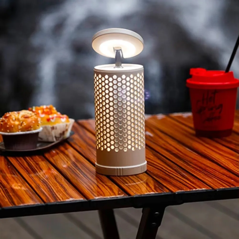 

Portable 2600mAH Camping Light Scalable Dual Color Emergency Lighting USB Rechargeable Magnetic Honeycomb Lantern Tent