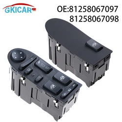 ODIDIO 81258067097 81258067098 Front Left And Right Car Power Window Lifter Switch Button For MAN TGA TGX