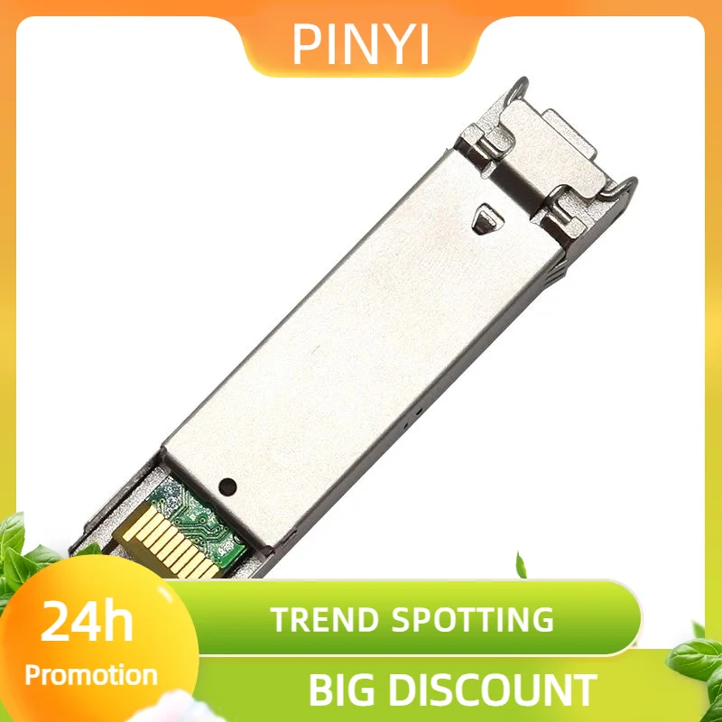 

Promotion UOTEK 1000M SFP Transceiver Module Bi-directional 20KM 1.25Gb/s Hot Pluggable LC DDM UTF85420I-53