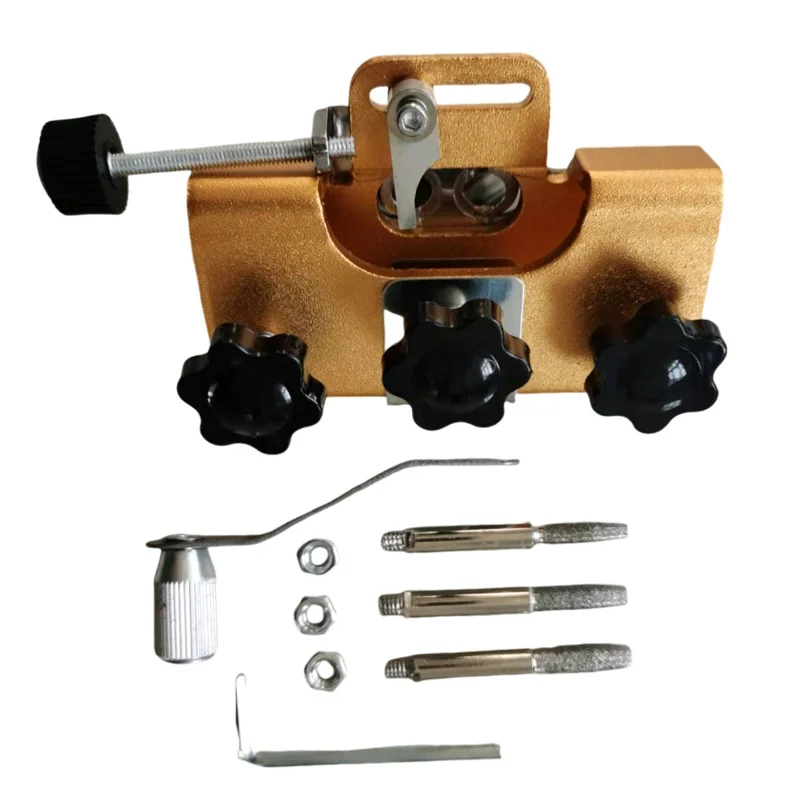Chainsaw Chain Sharpener Tool Portable Chainsaw Chain Sharpening Woodworking Grinding Stones Electric Chainsaw Grinder Tool
