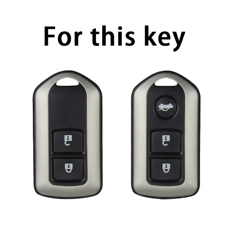 2 3 Buttons Remote TPU Car Key Shell for Toyota Highlander Camry Prado RAV Vios Yaris Smart Keyless Case Cover