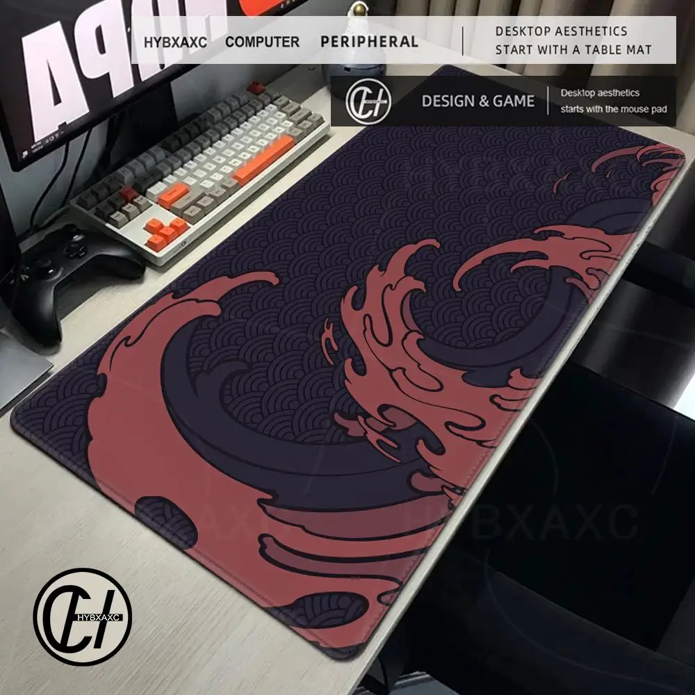Mousepad Red X-raypad Aqua Control Plus Gaming Mouse Pads Blue Wave Series Laptop Deskmat Office Gamer Carpet Kawaii Desk Pad
