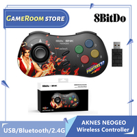 AKNES 8Bitdo NEOGEO Wireless Controller Gamepad for Windows Android NEOGEO mini Classic Joystick Officially Licensed by SNK