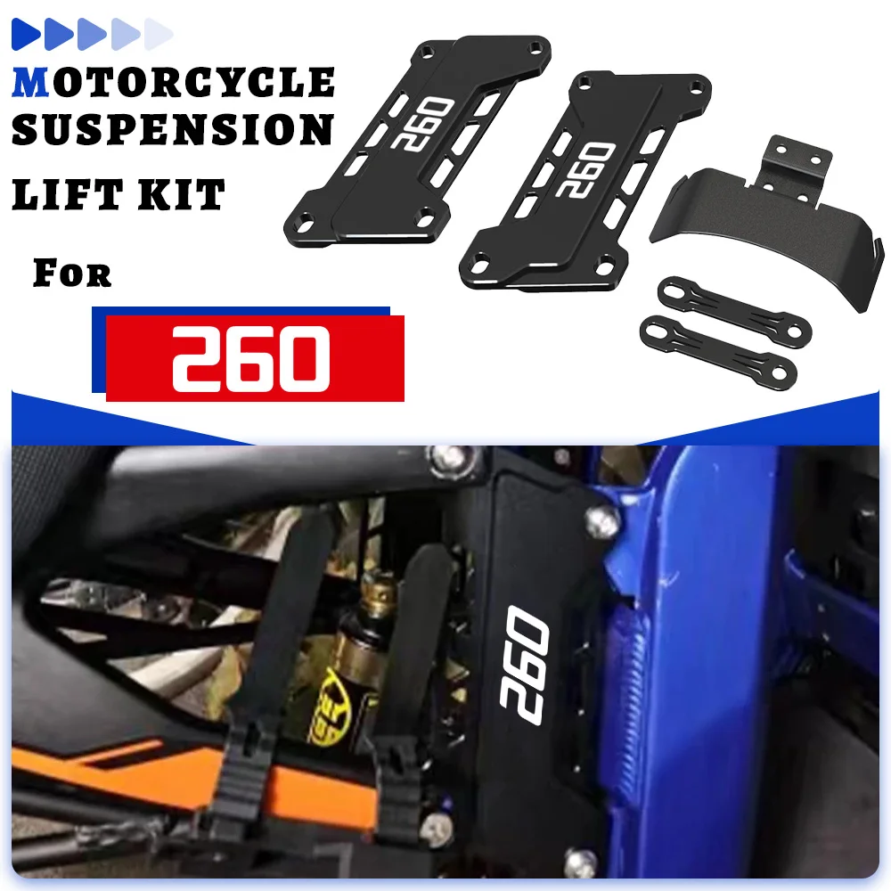 

Kit For Surron Light Bee X and S Segway X160 260 Body Suspension Lift Kit Bracket For Sur Ron Moto Seat Extenders Subframe Riser