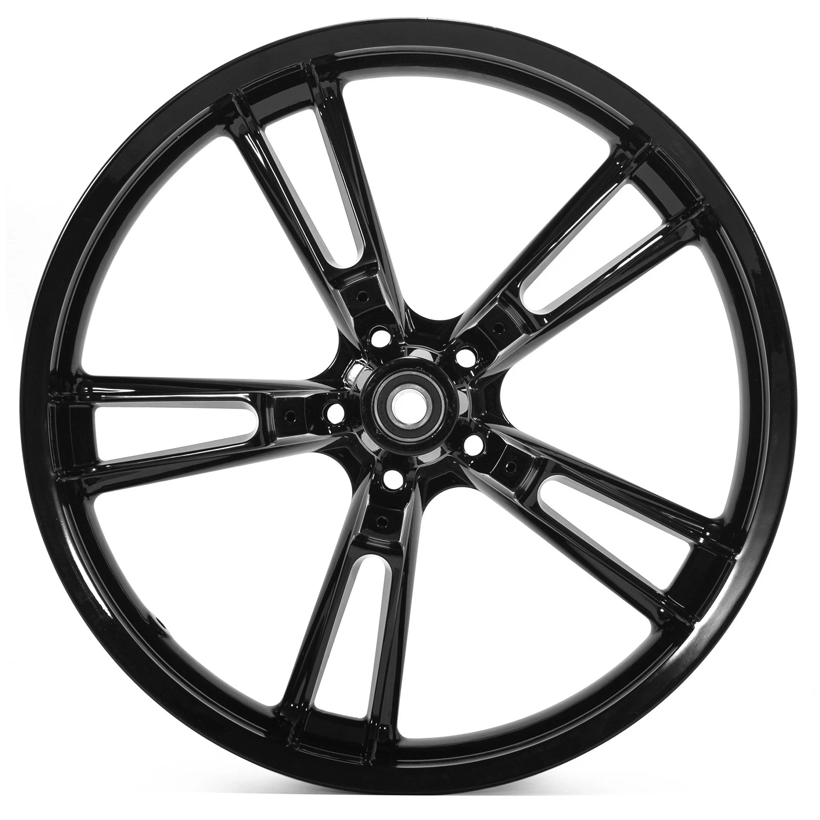 

21" 21X3.5 ENFORCER WHEEL FRONT RIM BLACK For HARLEY TOURING BAGGERS FLHT FLHX