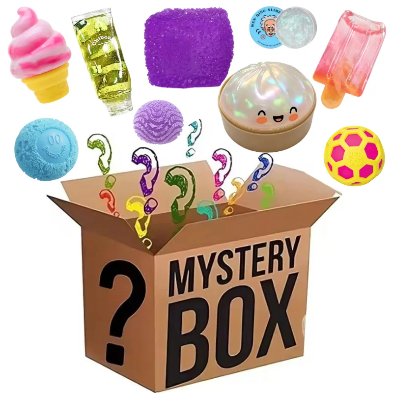 Blind Box Fuzz Ball Ice Cream Steamed Bun Series Toy, Simulated Food Fidget Toy, Cute Squeeze Foot Toy Antistress Stress-Relief view 6