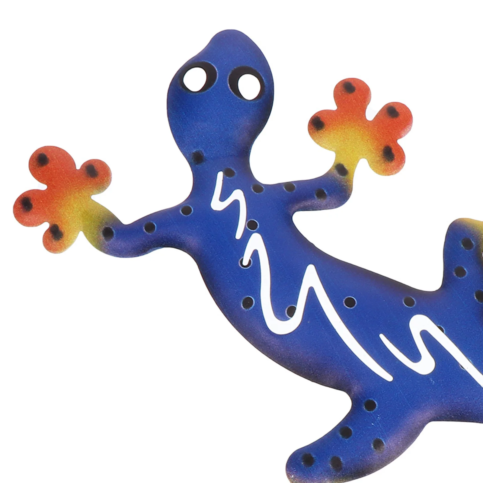 

1Pcs Iron Gecko Wall Decor Environmental Friendly Material Home Wall Adornment Living Room Bedroom Garden