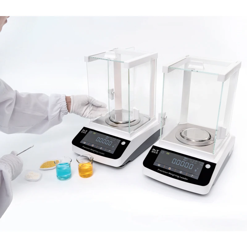 BA Series Analytical Laboratory Balance 120g-320g 0.1mg Dividing Value Internal Calibration Electronic Measuring Instrument