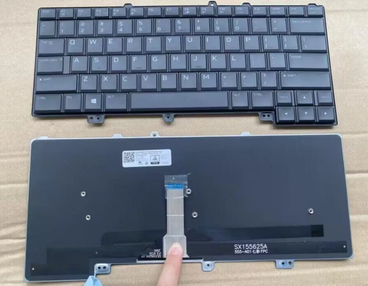 

Клавиатура с подсветкой (США) для Dell Alienware 13 R3, 15 R3, 15 R4