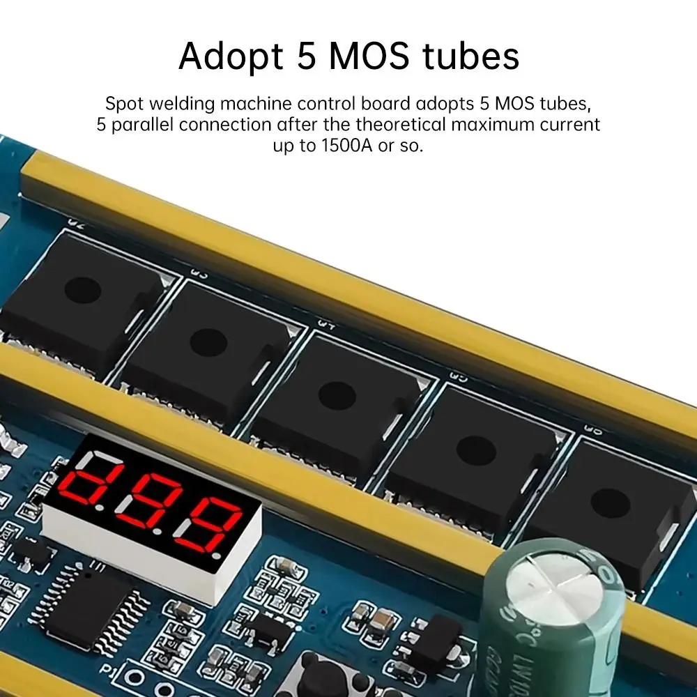 

Портативный 12В аппарат для точечной сварки с цифровым дисплеем, регулируемой мощностью, 10AWG, набор для самостоятельной сварки, ремонт электроники