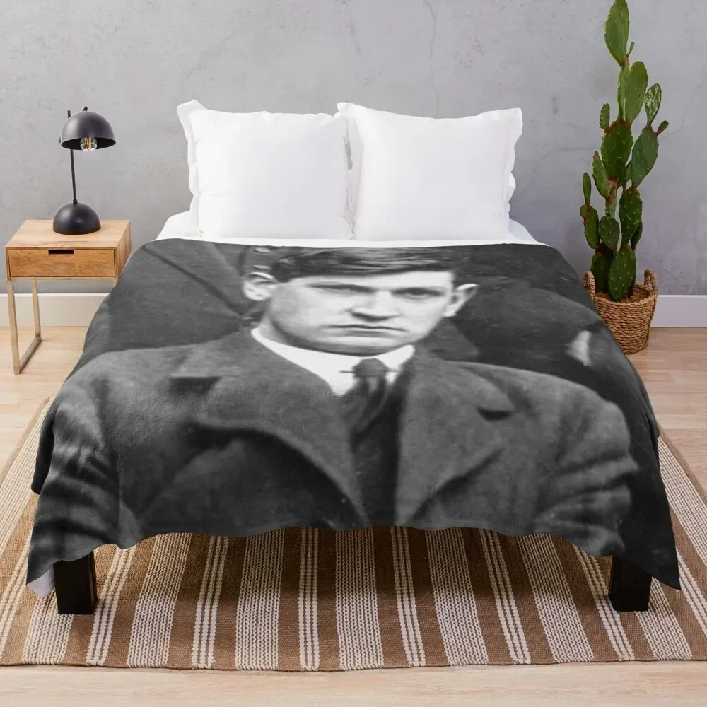 

Michael Collins Throw Blanket Personalized Gift Luxury Sofa Quilt Plush Blankets