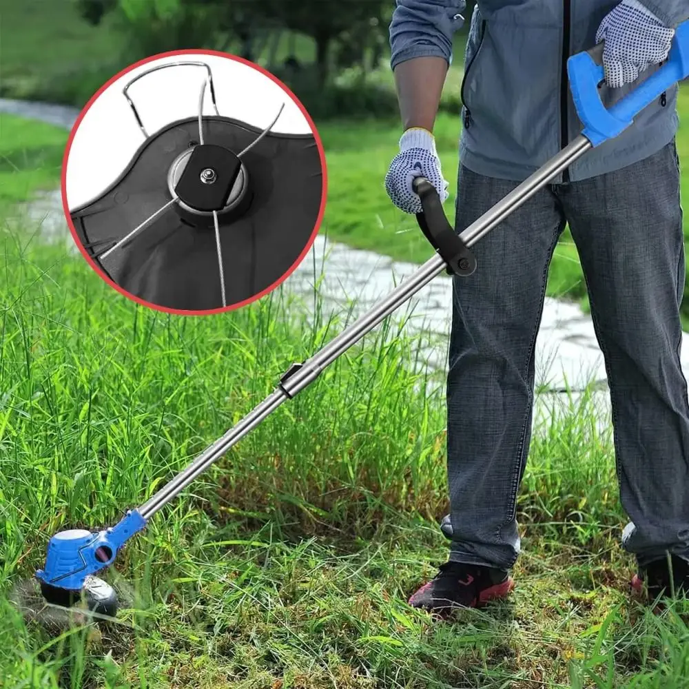 1Pcs Steel Wire Line String Trimmer Head for Cordless Grass Trimmers Easy to Install Head Replacement Electric Weed Eater