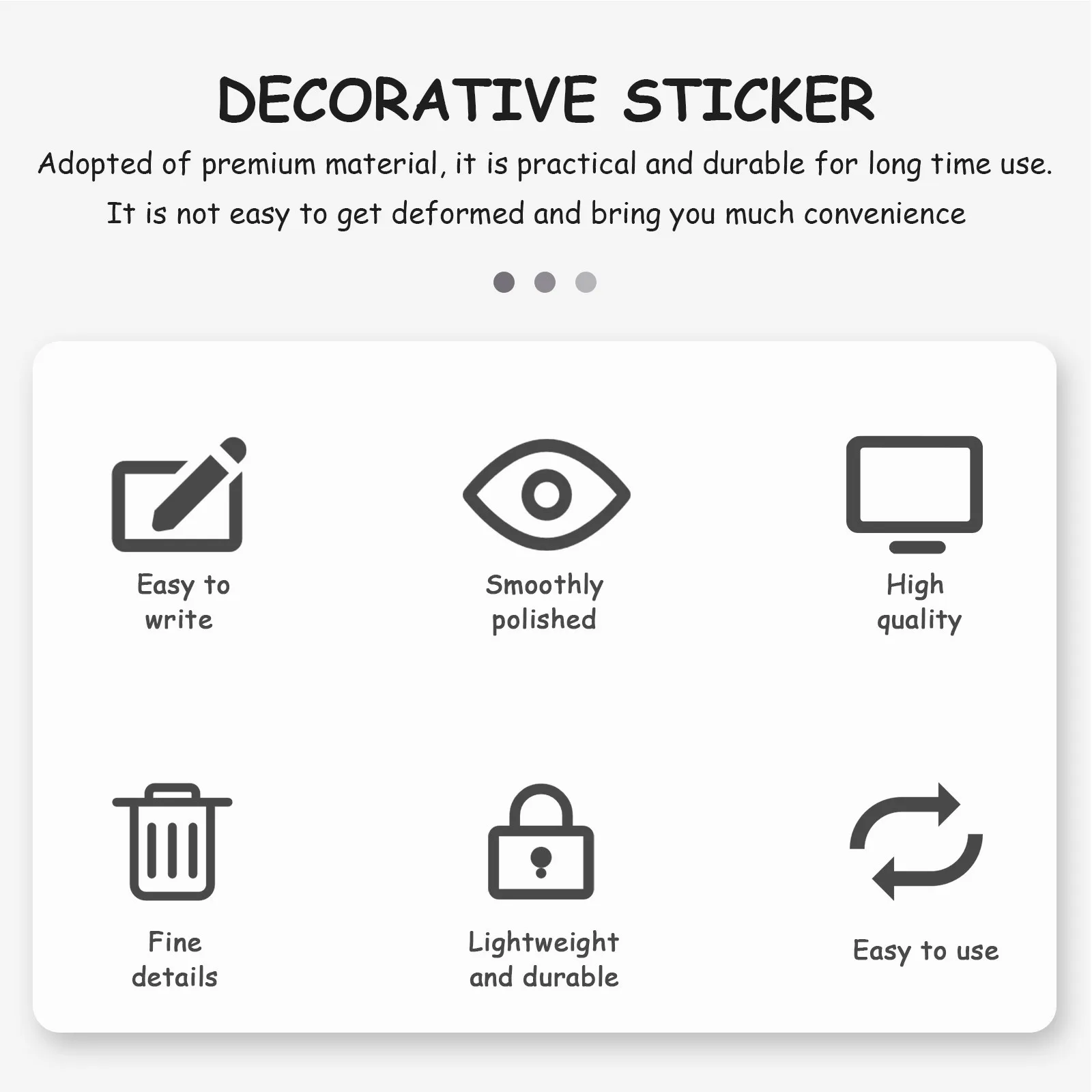 8Pcs Magnetic Refrigerator Label Tags Dry Erase Reusable Colorful Fridge Decor Sticker Kitchen Decoration Decorative Sticker