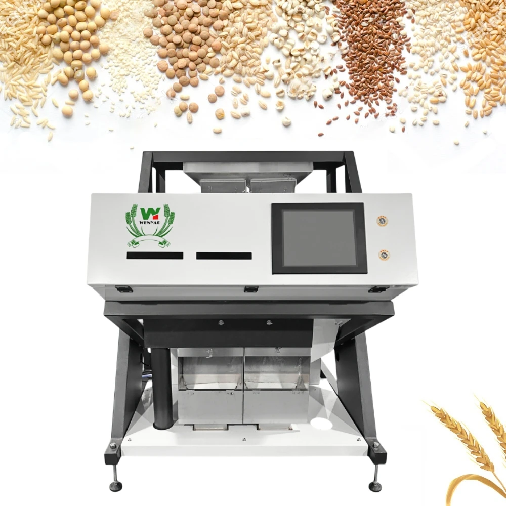 Wenyao High Efficiency RGB CCD Camra Intelligent Chickpea Bean Color Sorter Machine