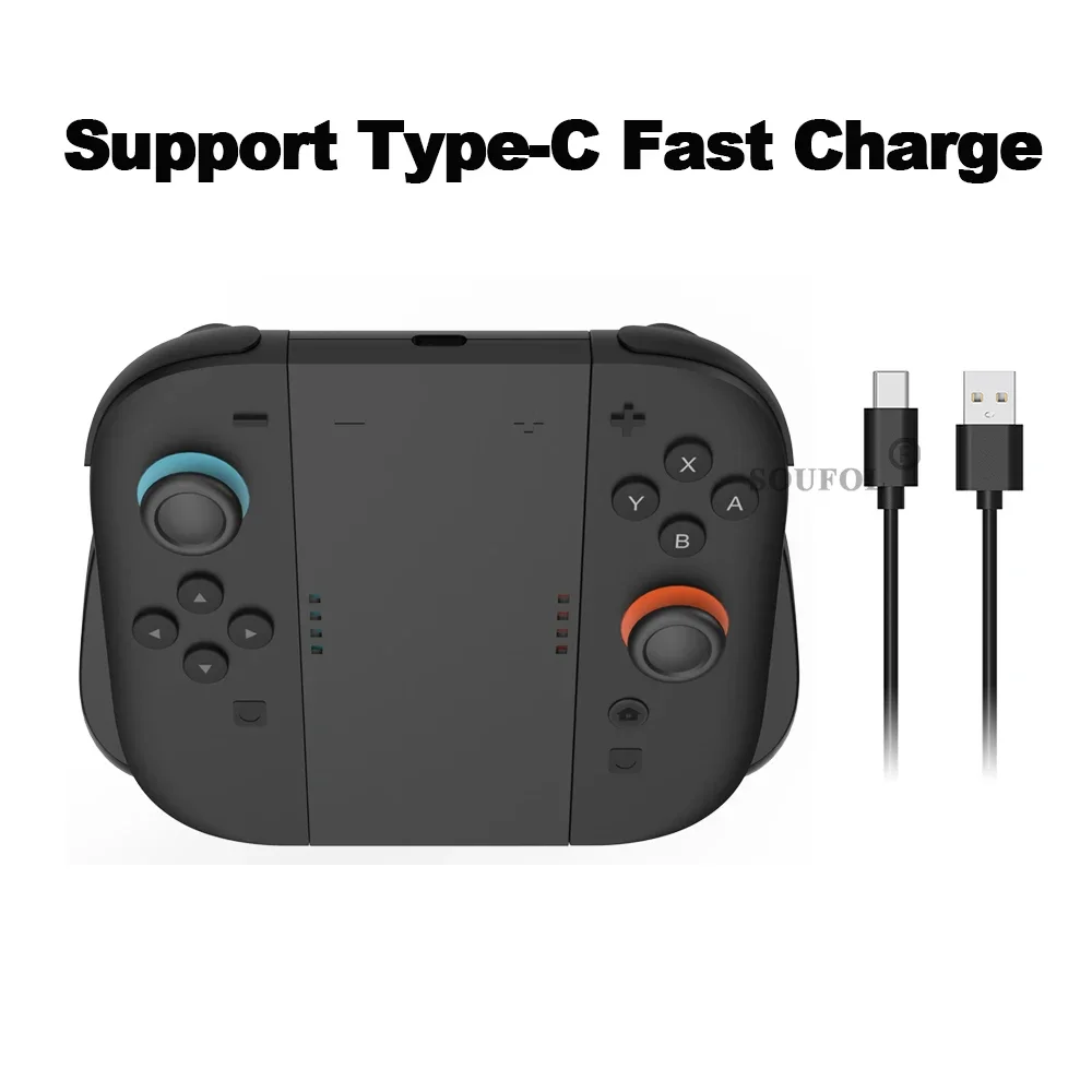 2025 New Charging Grip for NS Switch 2 Joypad Portable Charger Dock Controller Charger for Switch 2 Joy-con Gaming Accessories - view 3