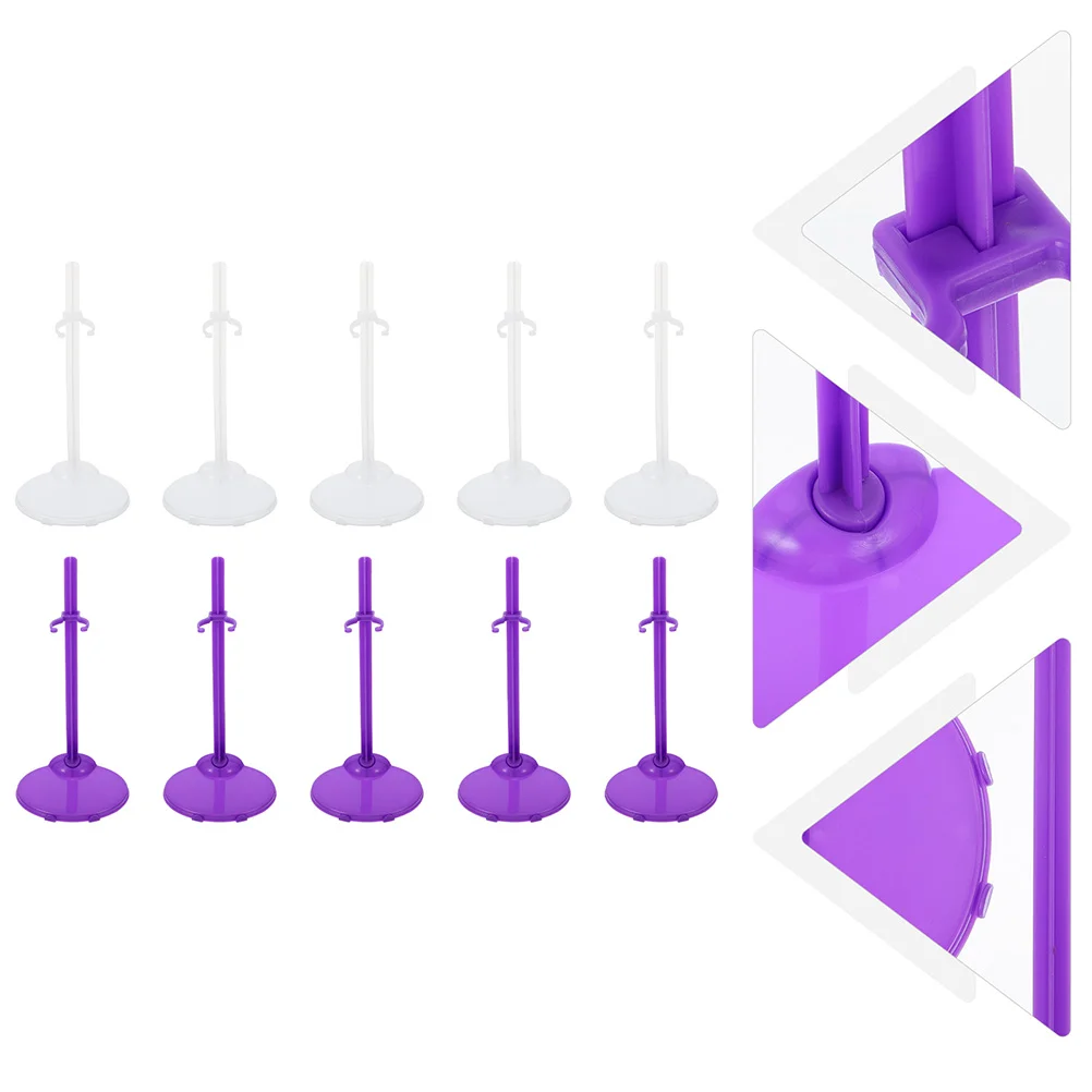 

30 Pcs Dolls for Girls Stand Baby Products Display Rack Support Pram The Marionettes