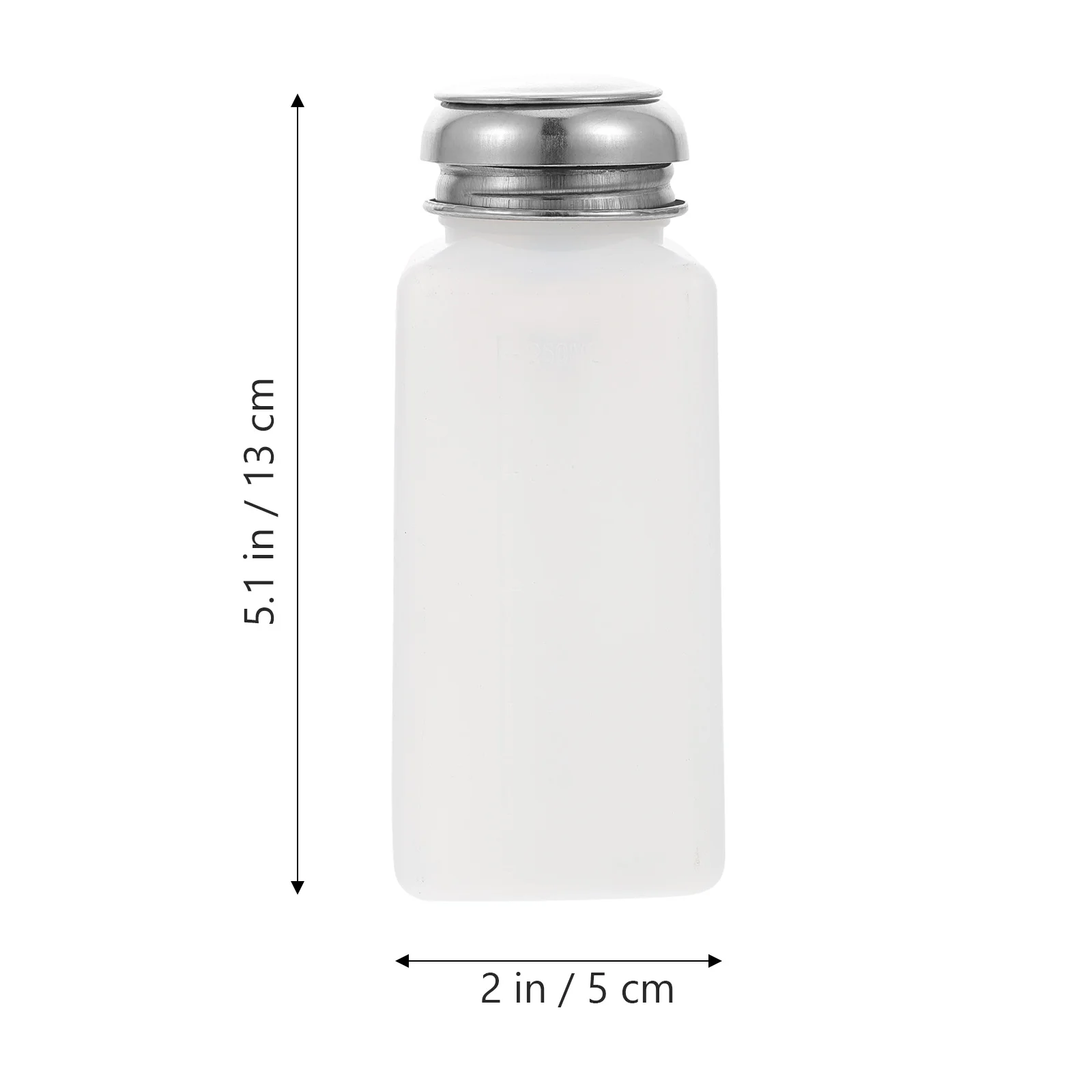 Pompe de bouteille de pression antistatique pour le stockage de liquide, bouteille de liquide, blanc, 100ml, 2 pièces