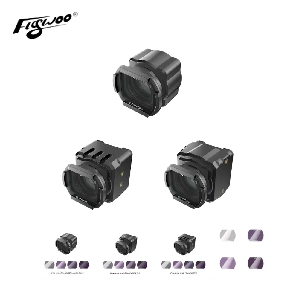 

Широкоугольный объектив Flywoo O4 Lite с 155. ° Поле зрения и фильтр 0,3 г ND для деталей FPV Drone DIY