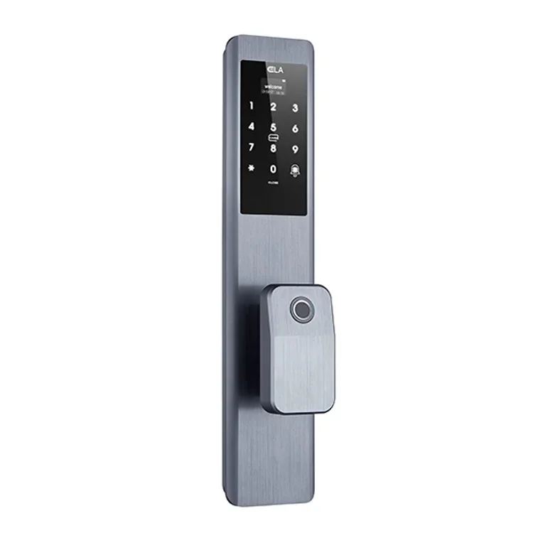 

High-end smart electronic biometric fingerprint password door digital lock for home security