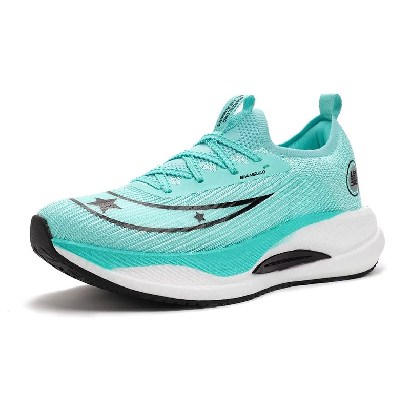 Nieuwe herfst herenschoenen 2025 - ademende hardloopschoenen van mesh, gedempte koolstofplaat snelheidstraining, antislip duurzame wandelschoenen