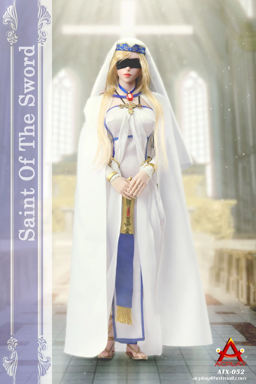 In Stock ACPLAY 1/6 ATX052 Gnome Killer Saint of the Sword Figure Model 12'' Full Set Female Soldier Action Doll