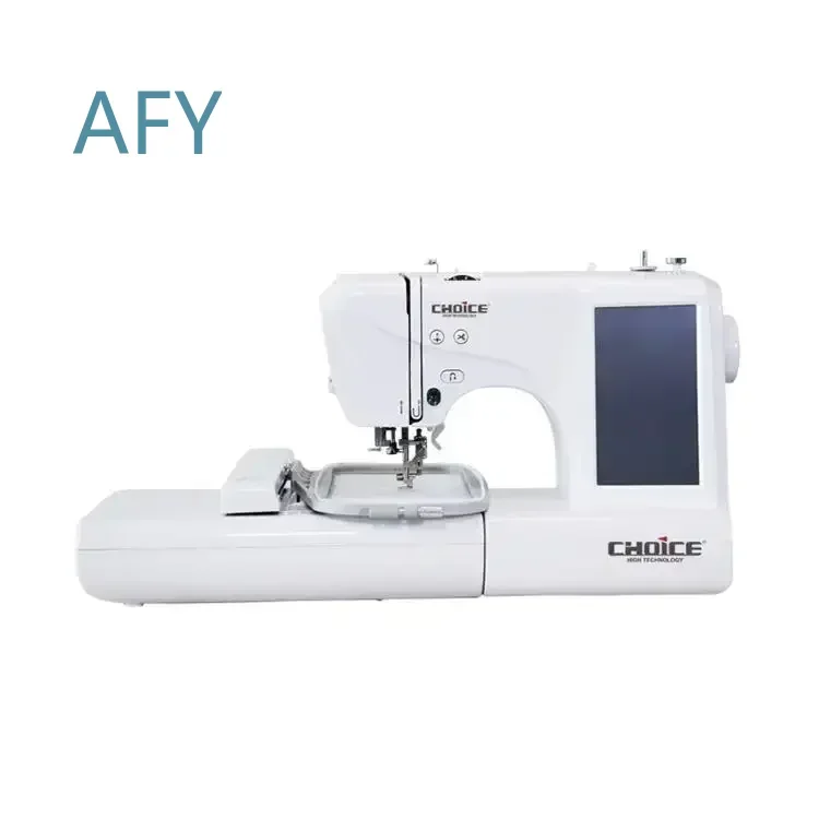 Computerized Embroidery Machine for GC-ES5 with 7 Inch Touch Screen Home Use DIY Sewing Embroidery Device for Hobbyist