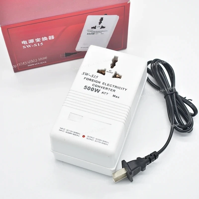 SW-S13 300W Step Up Down Voltage Converter Transformer 110V to 220V / 220V to 110V Reversible Power Converter