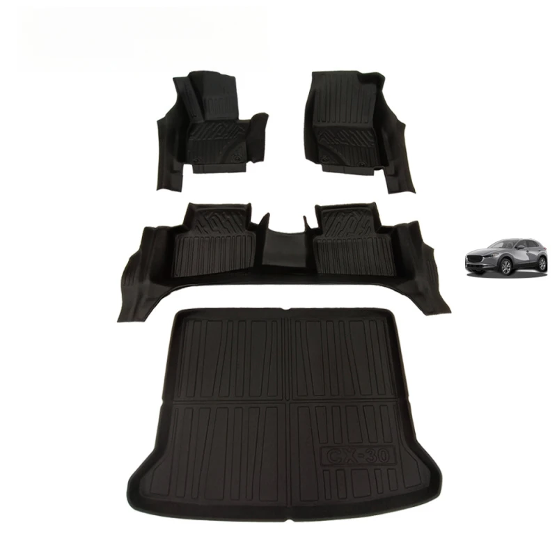 

Самые продаваемые высококачественные 5D TPE коврики для автомобиля, нескользящие, без запаха, для CX-30 2020 года, премиум-качество