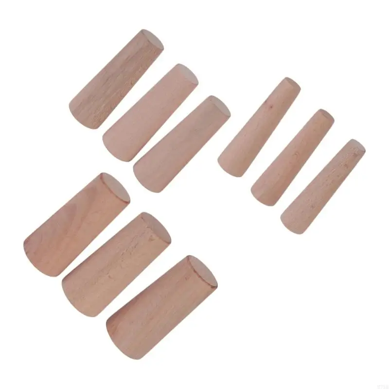 M76E Marine-Notfall-Dichtungsset, 9-teilige konische Reparaturteile aus Holz für vorübergehende Versickerungskontrolle – Detail 8