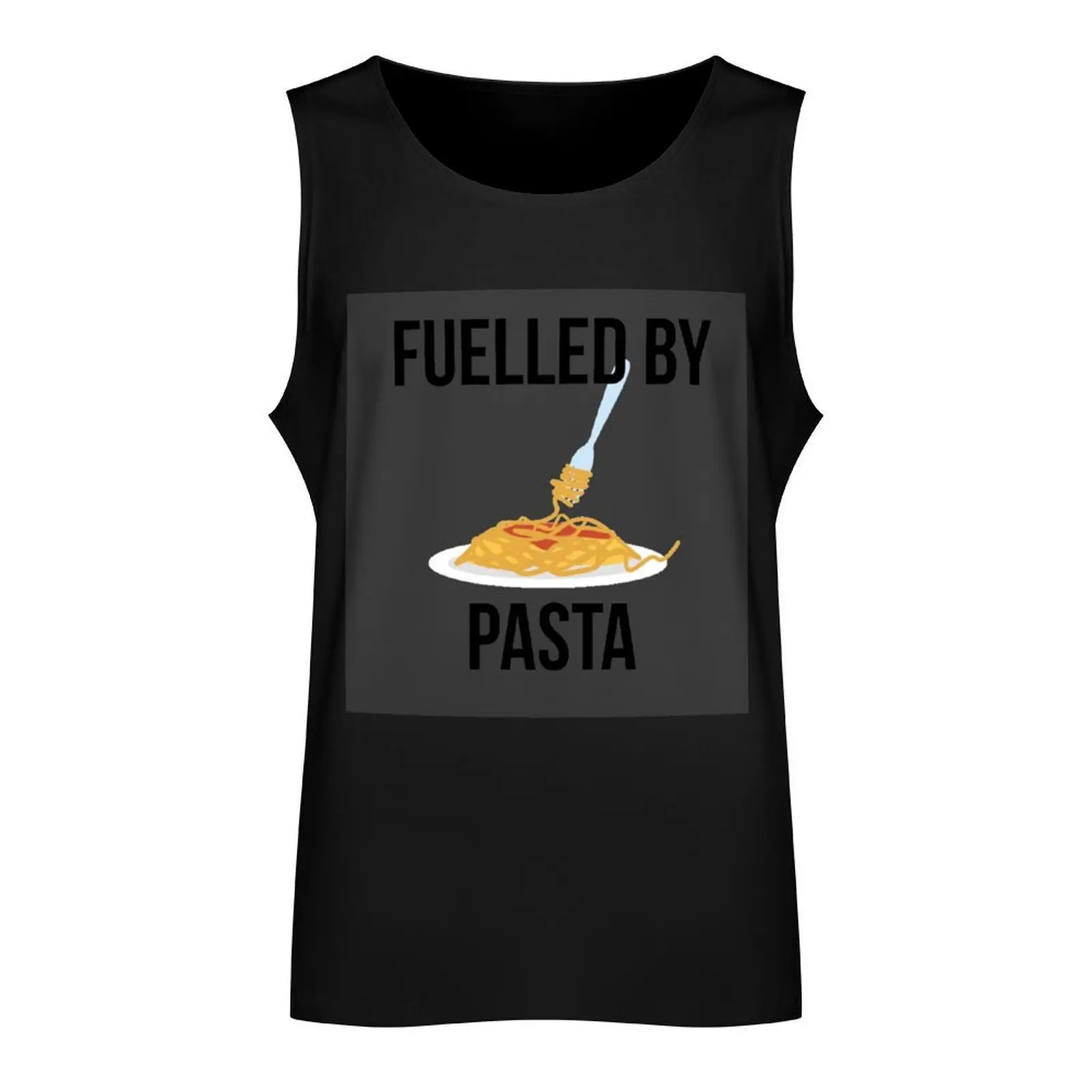 Fuelled by pasta Tank Top gym accessories man sleeveless man shirts